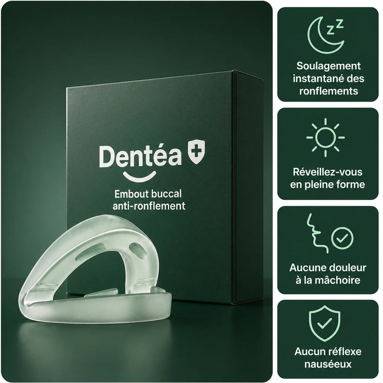 L'Embout Buccal Anti-Ronflement SilentFit (Taille Universelle)