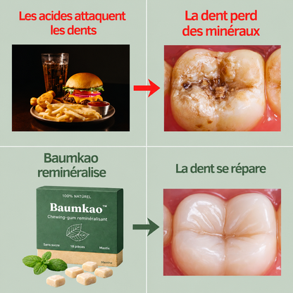 Baumkao Chewing-gum reminéralisant