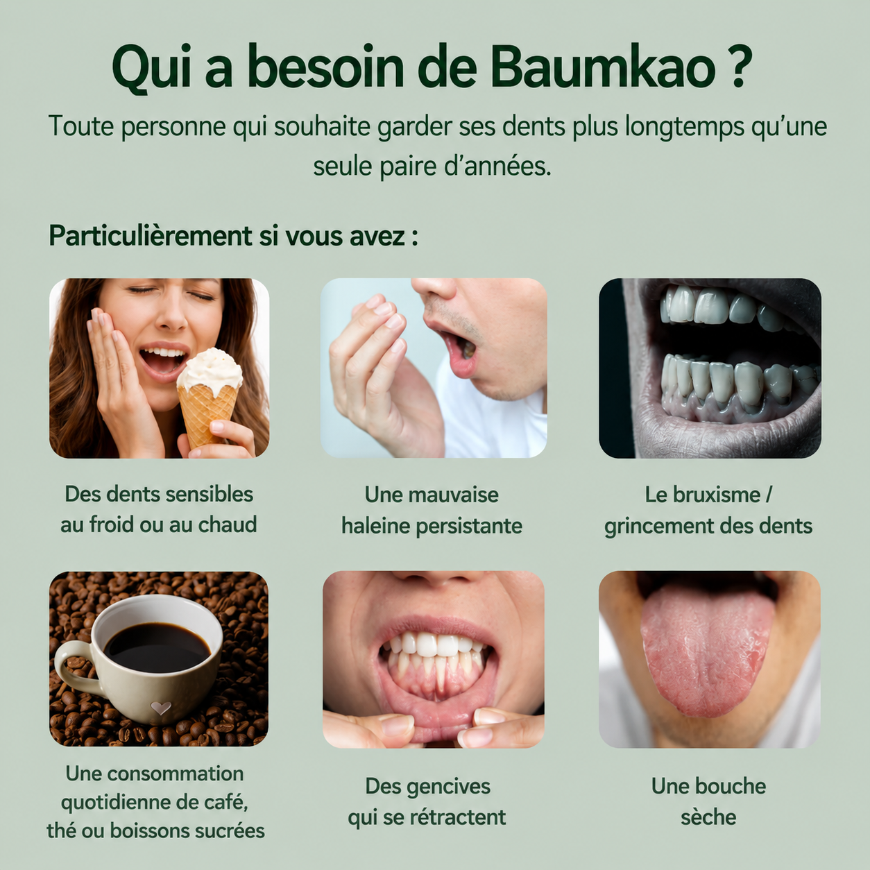 Baumkao Chewing-gum reminéralisant