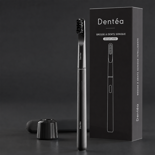 Black Matte — Brosse à dents sonique en aluminium